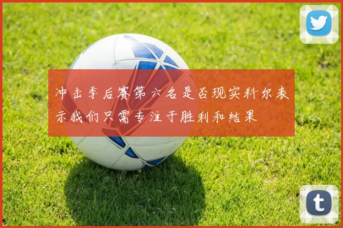 冲击季后赛第六名是否现实科尔表示我们只需专注于胜利和结果